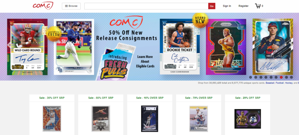 Selling Sports Cards eBay VS COMC VS Marketplaces