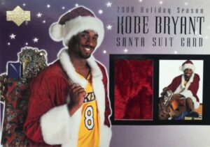 Kobe Bryant Santa Suit Card Must Have Christmas Themed Sports Cards