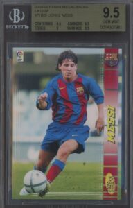 Best Sports Cards of the Year Lionel Messi RC
