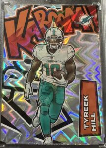 Hot NFL Cards To Collect Tyreek Hill Kaboom!