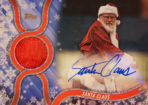 Must Have Santa Claus Sports Cards & Christmas Themed Sports Cards!