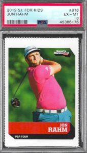 January 2023 Hottest Sports Cards Right Now Jon Rahm Rookie Card Hottest PGA Rookie Cards
